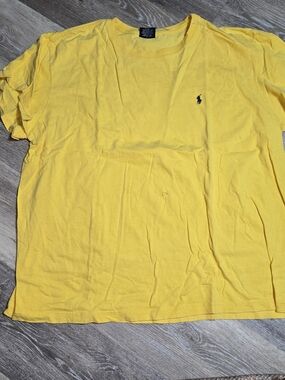Polo by Ralph Lauren Yellow Crewneck Short-Sleeve Tee